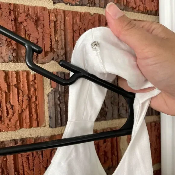 White eyelet midi dress - Picture 8 of 8